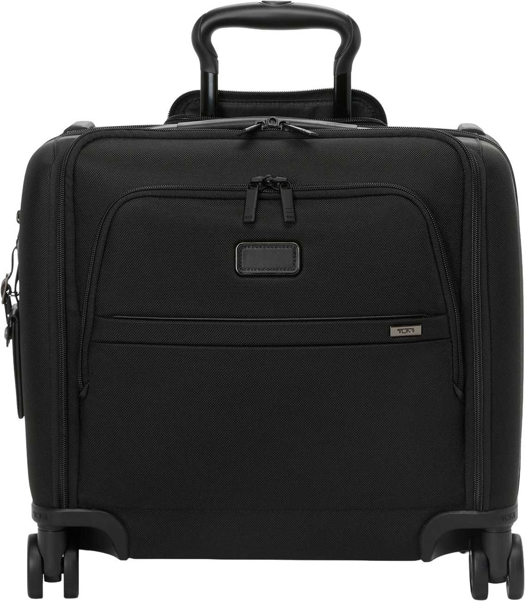 TUMI Alpha Compact Carry-On in Black - 161817-1041 - image 1