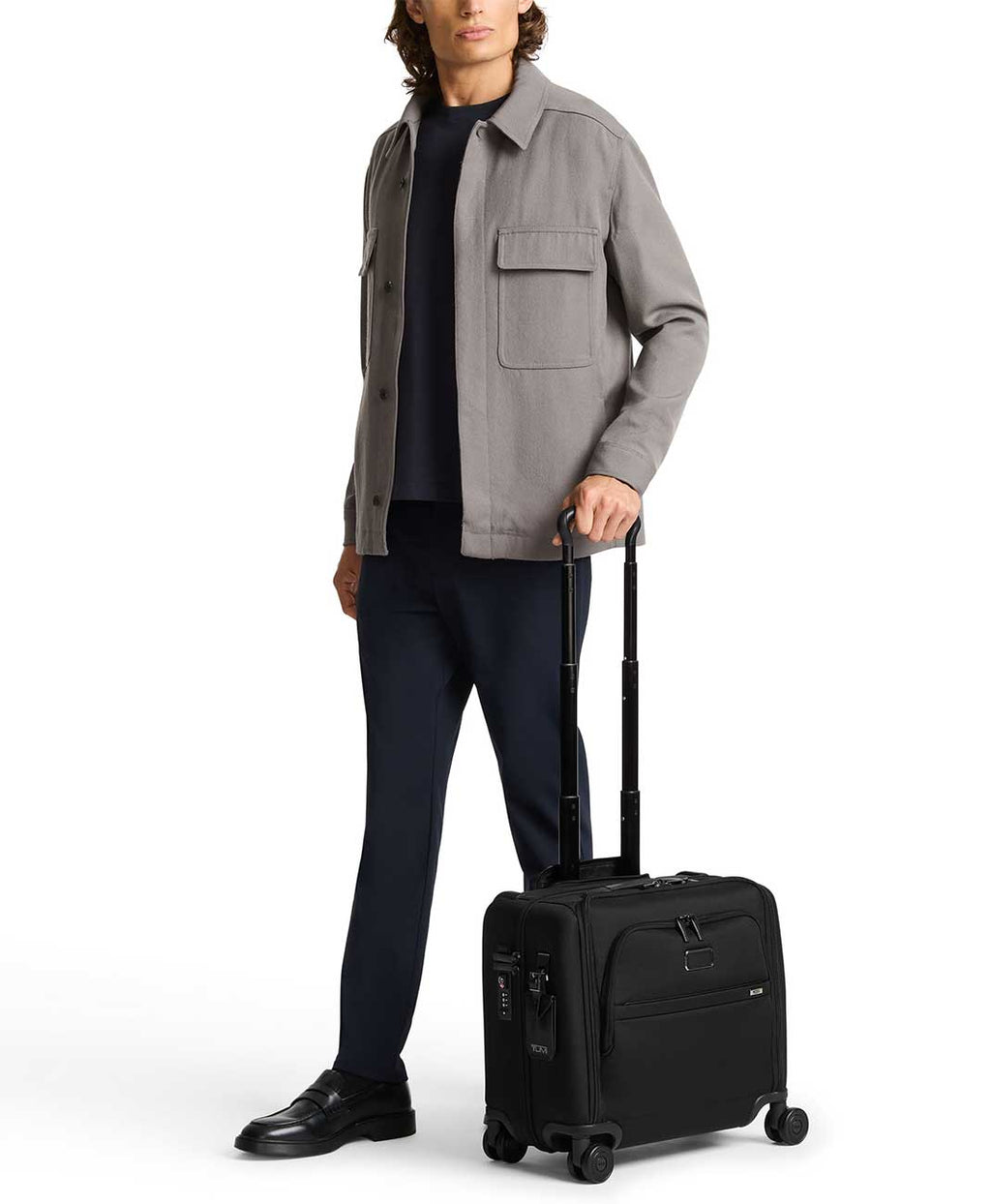 TUMI Alpha Compact Carry-On in Black - 161817-1041 - image 7