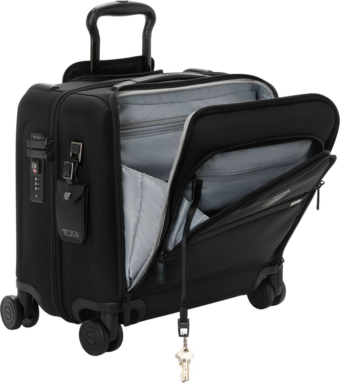 TUMI Alpha Compact Carry-On in Black - 161817-1041 - image 3