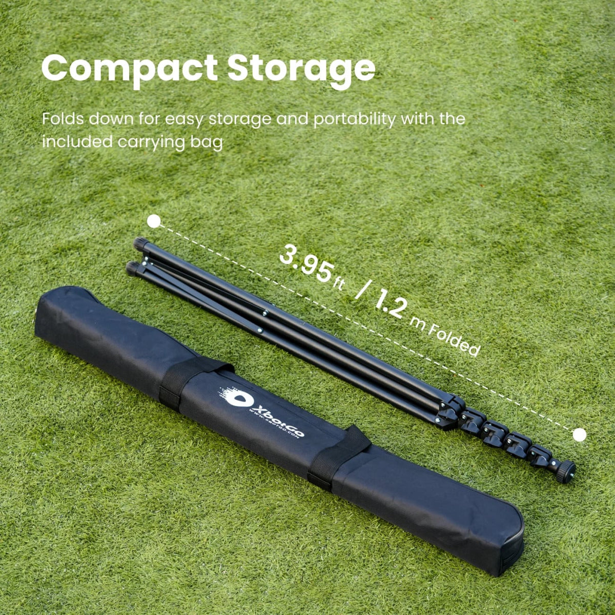 XbotGo 13 ft Adjustable Sports-Recording Tripod in Matte Anti-Corrosion Black - XBOTGO-NT4 - image 4