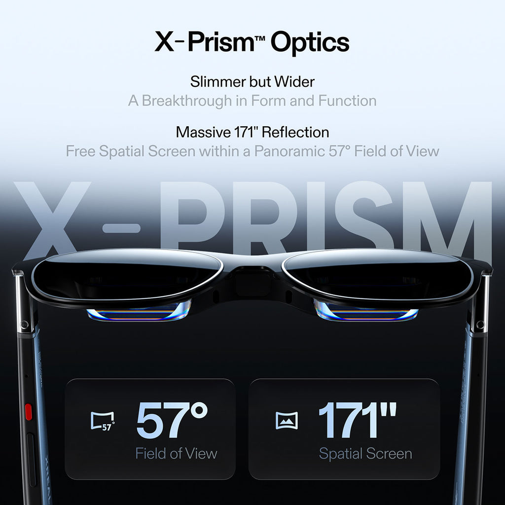 XREAL One Pro AR Glasses Medium (IPD 57-66mm) in Black - X1112-M - image 8