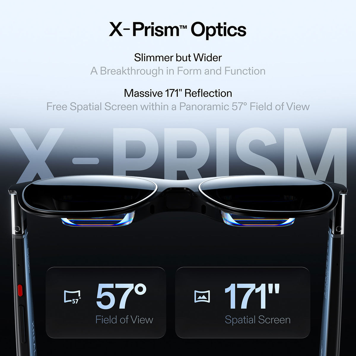XREAL One Pro AR Glasses Medium (IPD 57-66mm) in Black - X1112-M - image 8