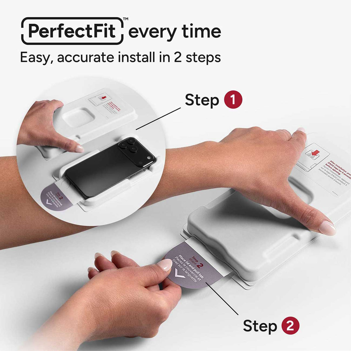 Zagg Glass 4-Way Privacy XTR Apple iPhone 18 Pro Max and iPhone 17 Pro Max Screen Protector - 200118666 - image 6